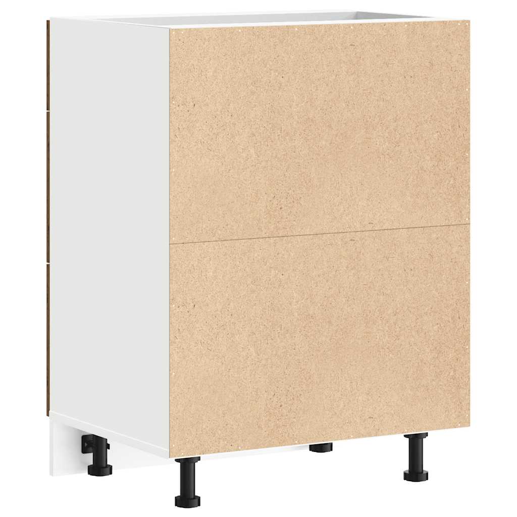 Kitchen Base Cabinet Lyon Old Wood Engineered Wood