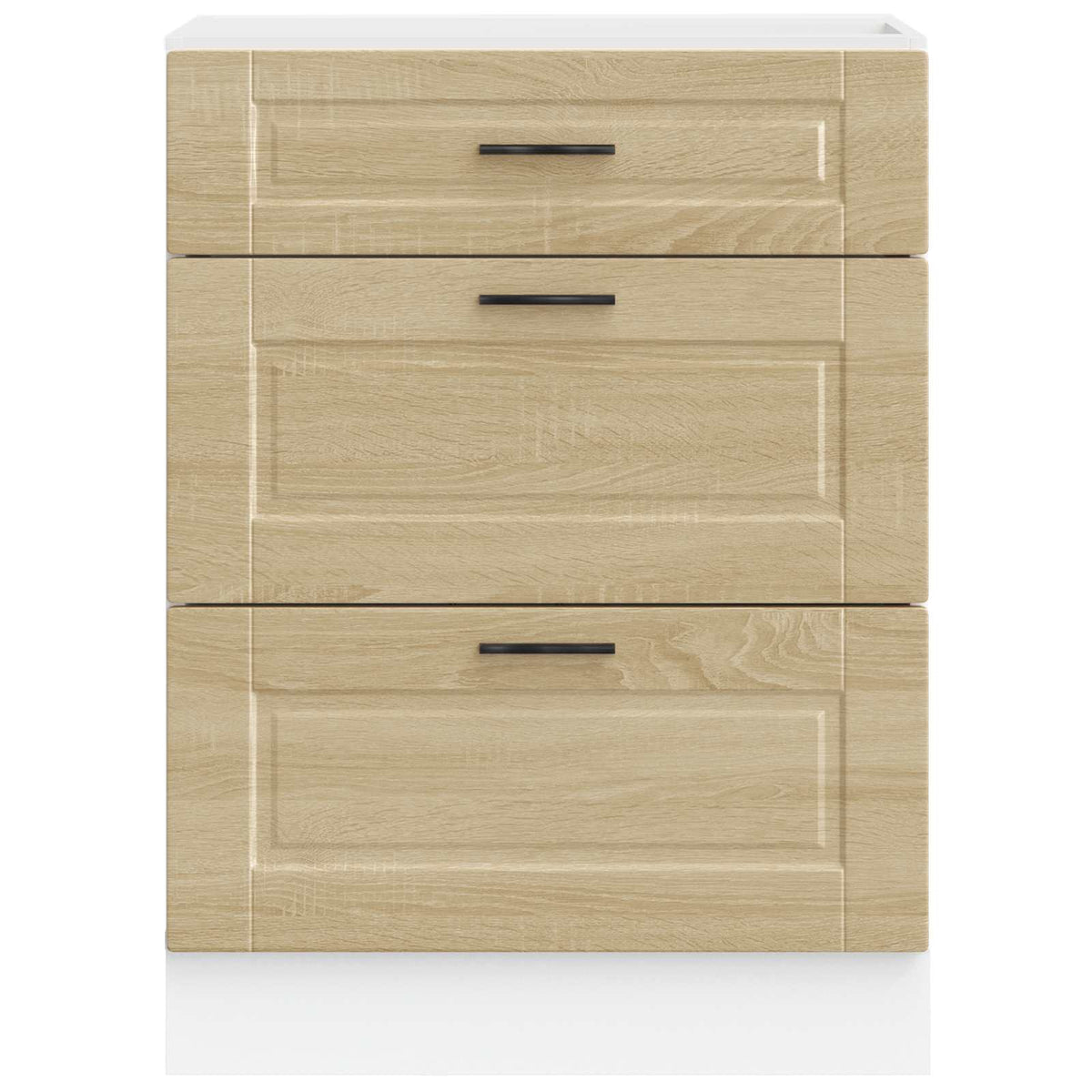 Kitchen Base Cabinet "Porto" Sonoma Oak Engineered Wood