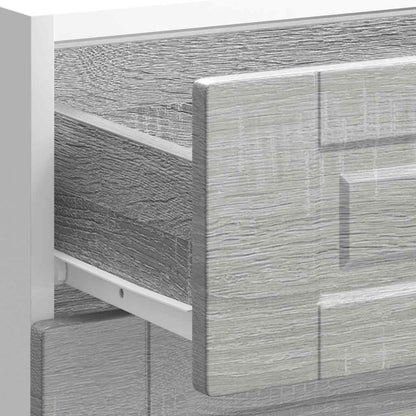 Kitchen Base Cabinet "Porto" Grey Sonoma Engineered Wood