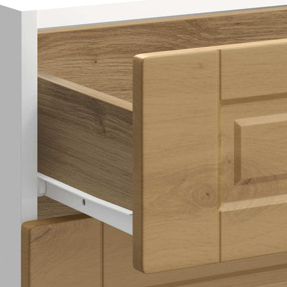 Kitchen Base Cabinet "Porto" Artisan Oak Engineered Wood