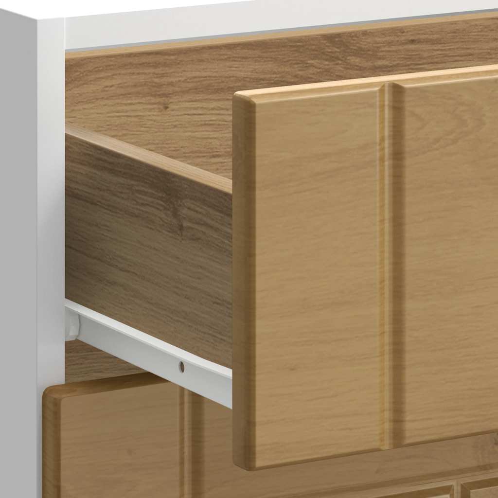 Kitchen Base Cabinet "Lucca" Artisan Oak Engineered Wood