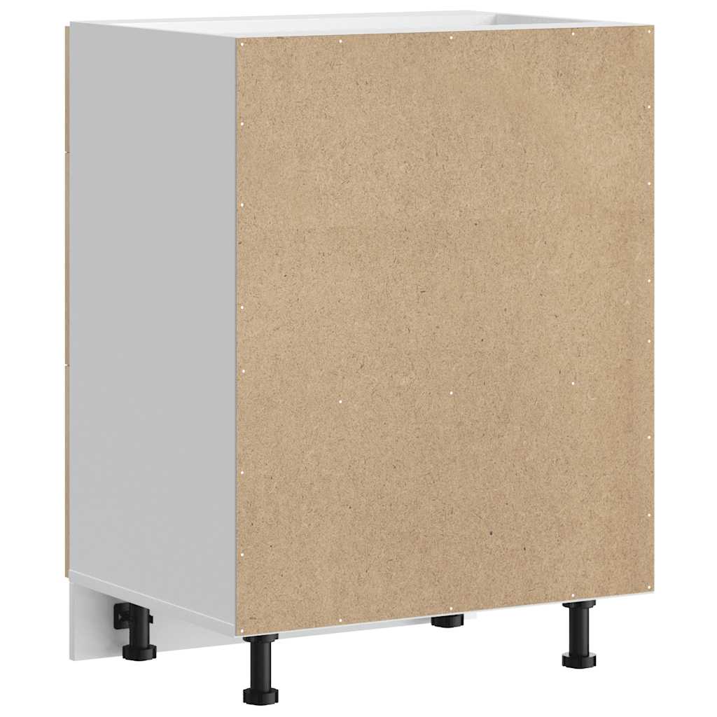 Kitchen Base Cabinet Kalmar Sonoma Oak Engineered Wood