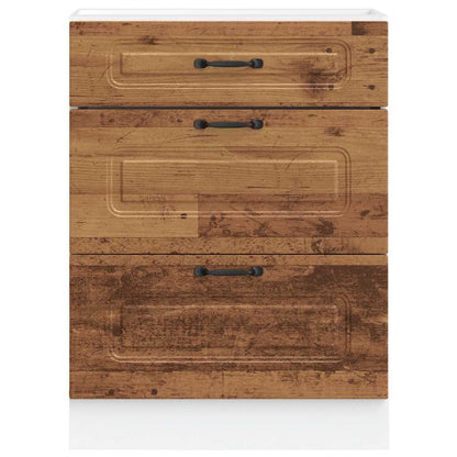 Kitchen Base Cabinet Kalmar Old Wood Engineered Wood