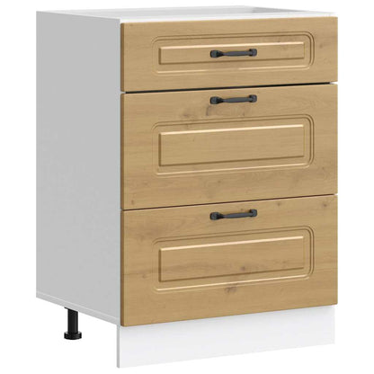 Kitchen Base Cabinet Kalmar Artisan Oak Engineered Wood