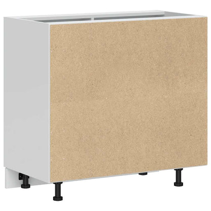 Kitchen Base Cabinet Lyon Concrete Grey Engineered Wood