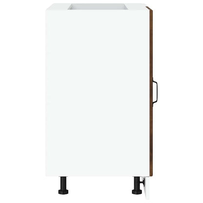 Kitchen Base Cabinet Lyon Smoked Oak Engineered Wood