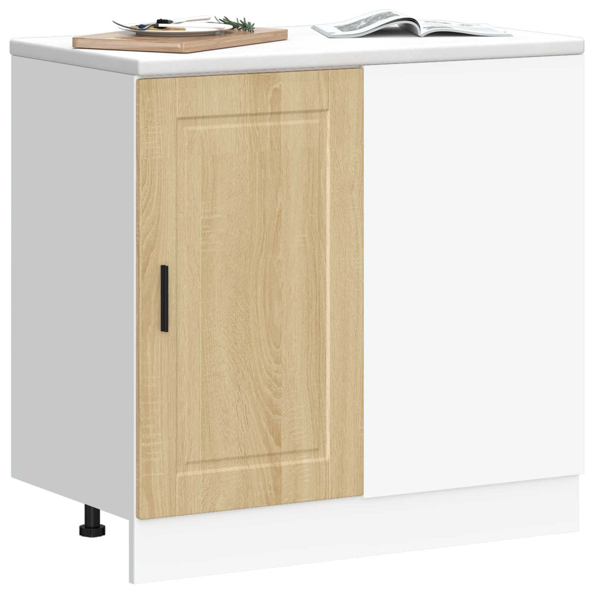 Kitchen Base Cabinet "Porto" Sonoma Oak Engineered Wood