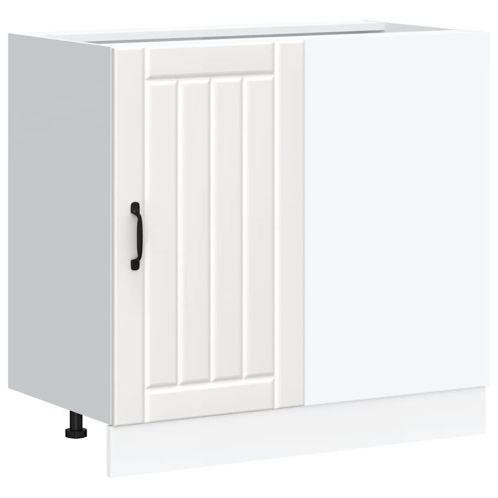 Kitchen Base Cabinet Lucca White Engineered Wood