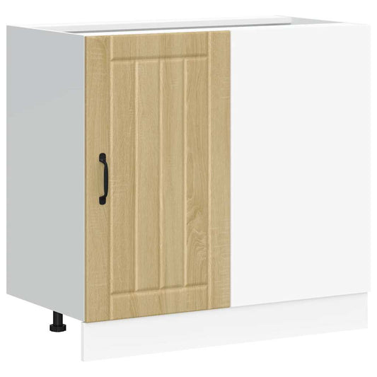 Kitchen Base Cabinet "Lucca" Sonoma Oak Engineered Wood