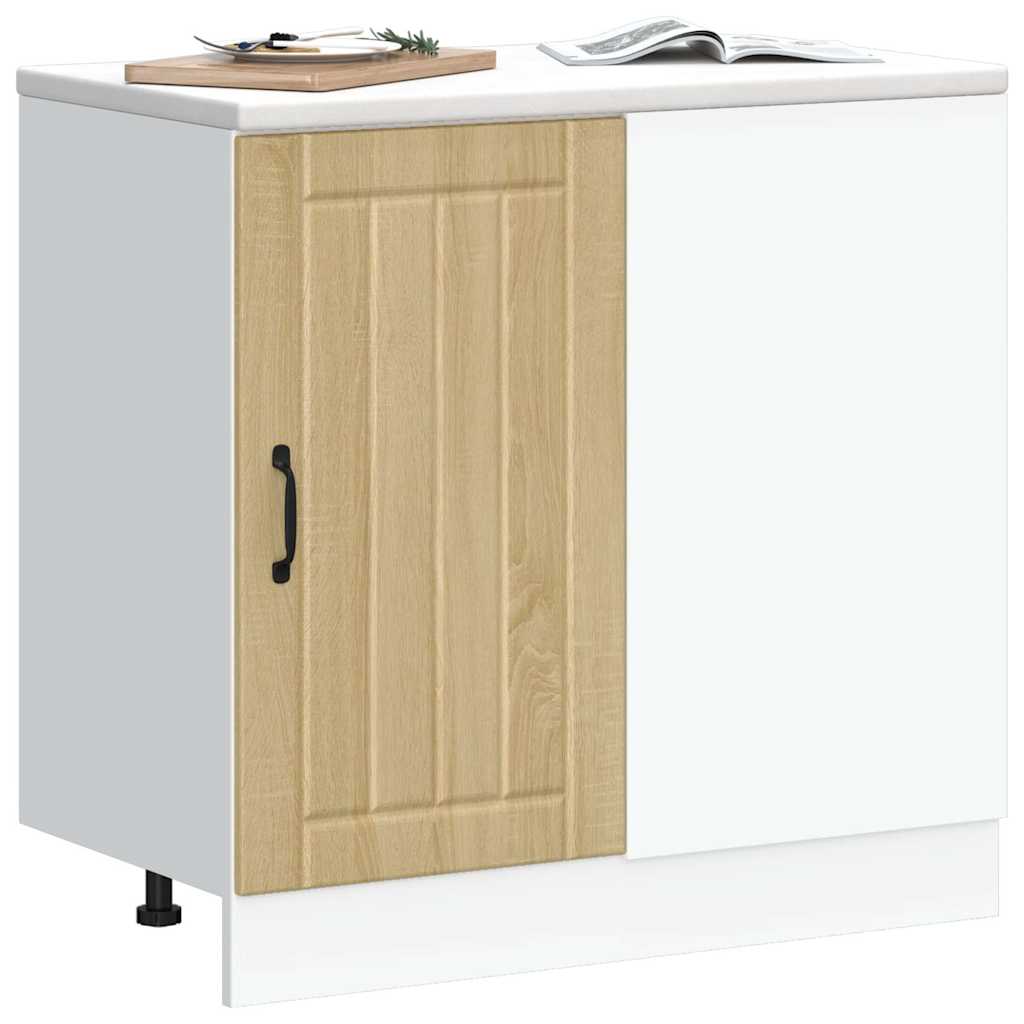 Kitchen Base Cabinet Lucca Sonoma Oak Engineered Wood