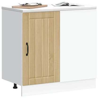 Kitchen Base Cabinet Lucca Sonoma Oak Engineered Wood