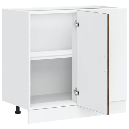 Kitchen Base Cabinet Lucca Smoked Oak Engineered Wood