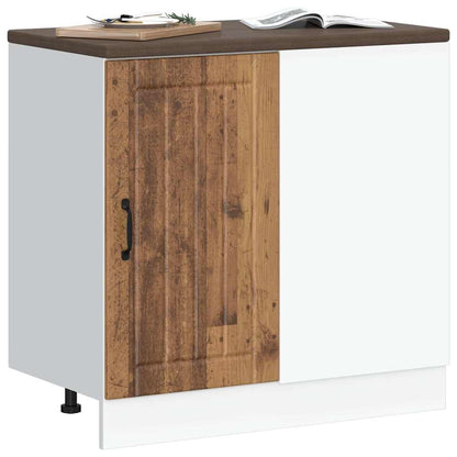 Kitchen Base Cabinet Lucca Old Wood Engineered Wood