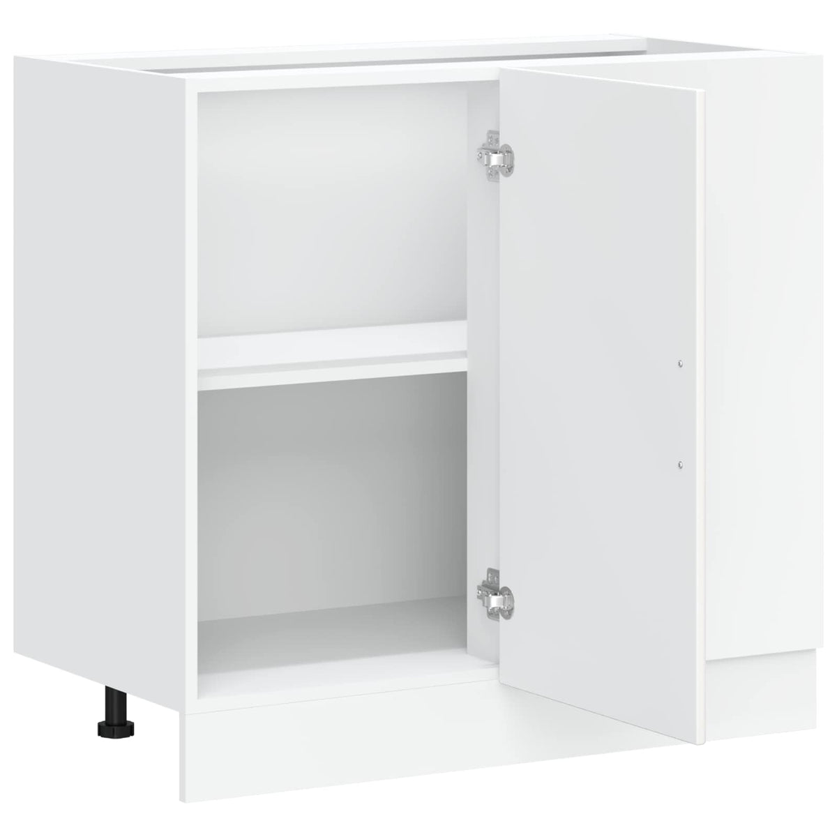 Kitchen Base Cabinet "Kalmar" White Engineered Wood