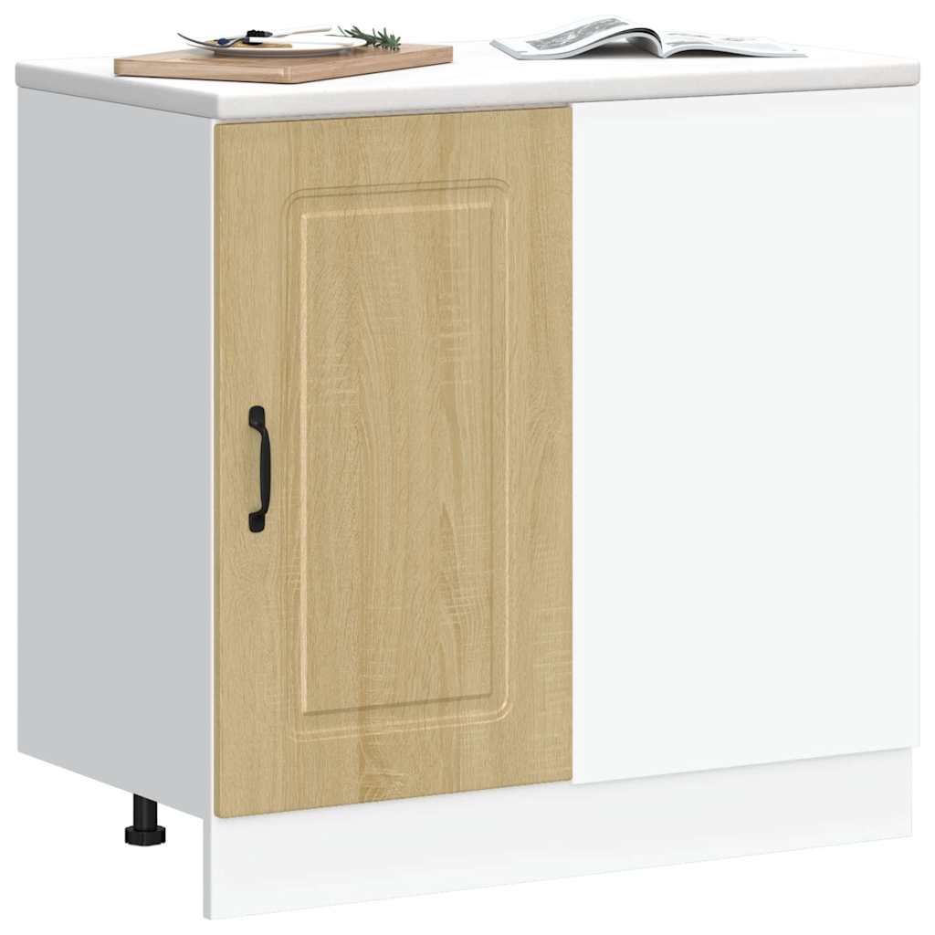 Kitchen Base Cabinet Kalmar Sonoma Oak Engineered Wood