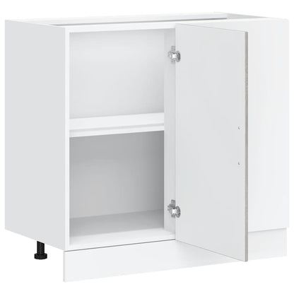 Kitchen Base Cabinet Kalmar Grey Sonoma Engineered Wood