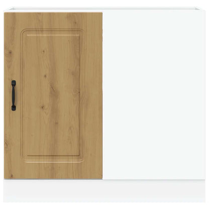 Kitchen Base Cabinet Kalmar Artisan Oak Engineered Wood