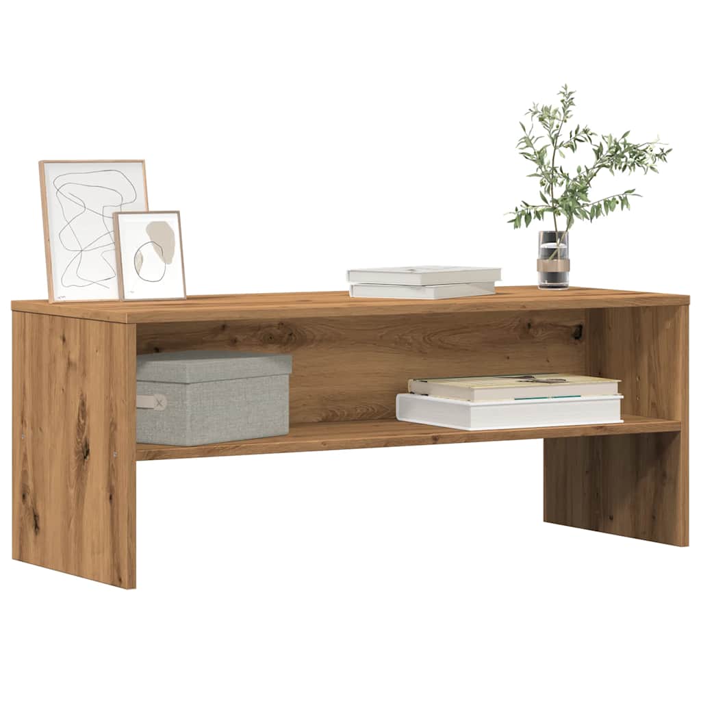 TV Cabinet Artisan Oak 100x40x40 cm Engineered Wood