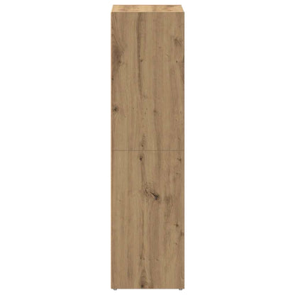 Book Cabinet Artisan Oak 36x30x114 cm Engineered Wood