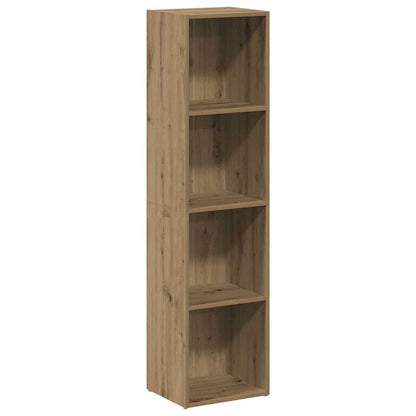 Book Cabinet Artisan Oak 36x30x143 cm Engineered Wood
