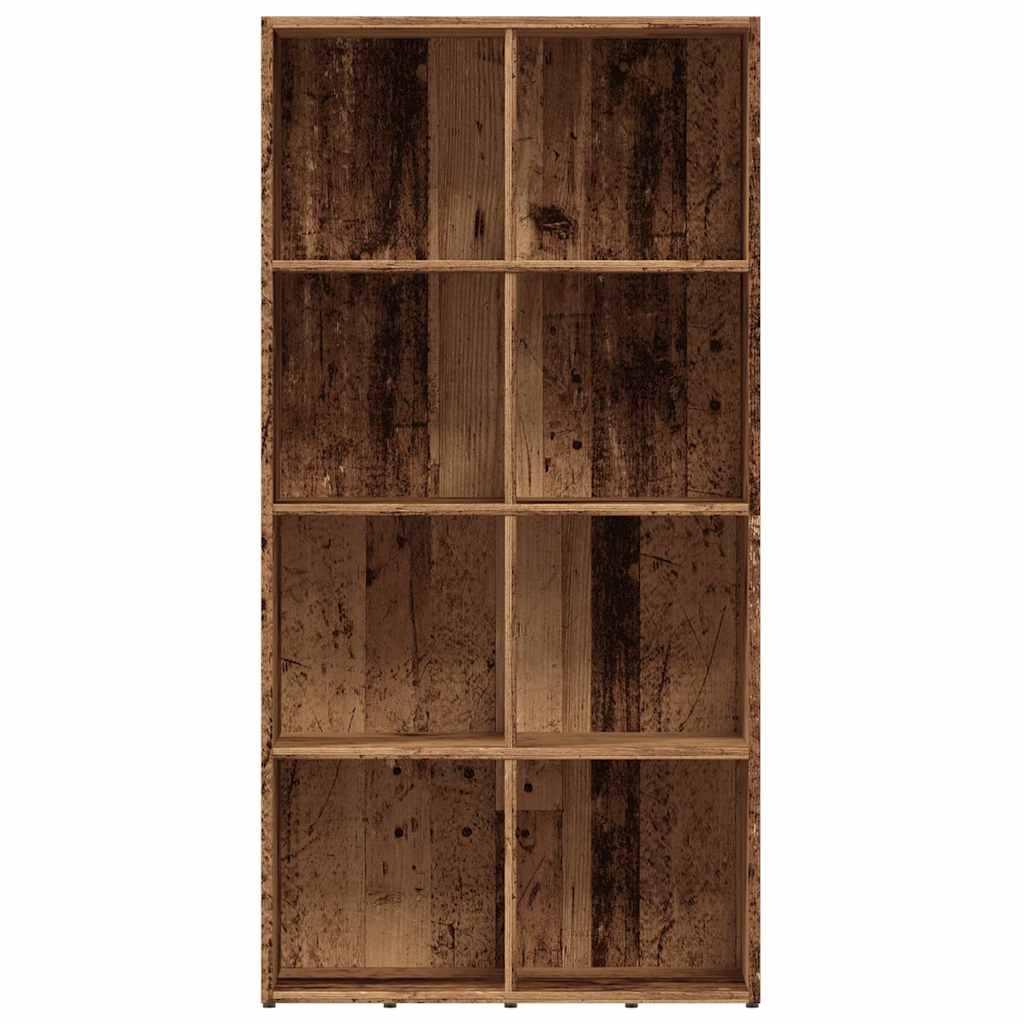 Book Cabinet Old Wood 66x30x130 cm Engineered Wood