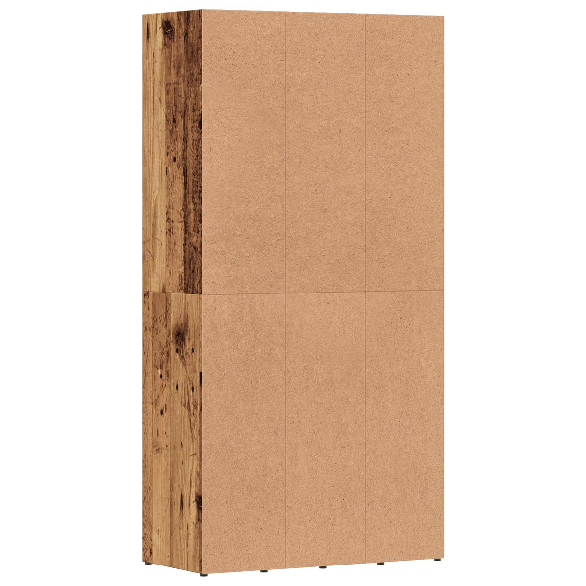 Book Cabinet Old Wood 66x30x130 cm Engineered Wood