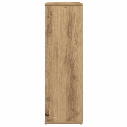 Book Cabinet Artisan Oak 50x25x80 cm Engineered Wood