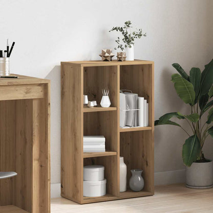 Book Cabinet Artisan Oak 50x25x80 cm Engineered Wood