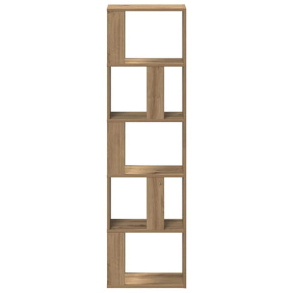 Book Cabinet Artisan Oak 45x24x159 cm Engineered Wood