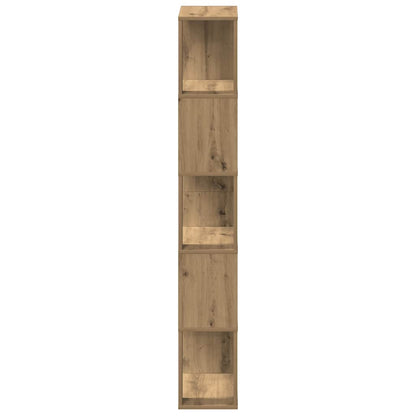 Book Cabinet Artisan Oak 45x24x159 cm Engineered Wood