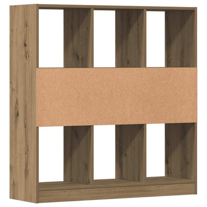 Book Cabinet Artisan Oak 97,5x29,5x100 cm Engineered Wood