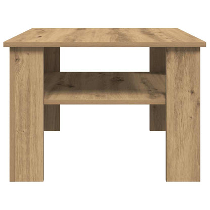 Coffee Table Artisan Oak 60x60x42 cm Engineered Wood
