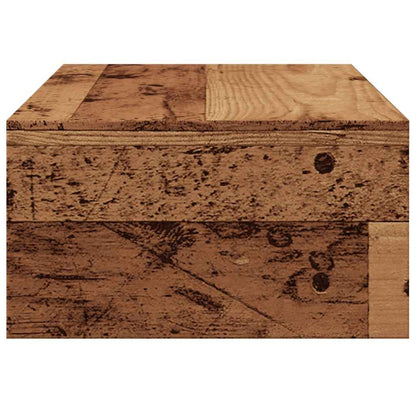 Monitor Stand Old Wood 42x24x13 cm Engineered Wood