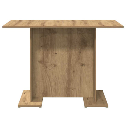 Dining Table Artisan Oak 110x60x75 cm Engineered Wood
