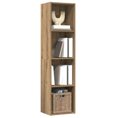 Book Cabinet/TV Cabinet Old Wood 36x30x143cm Engineered Wood