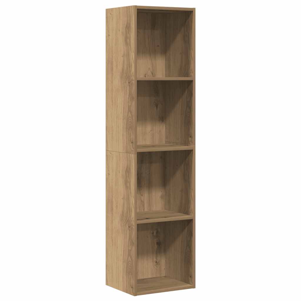 Book Cabinet/TV Cabinet Artisan Oak 36x30x143cm Engineered Wood
