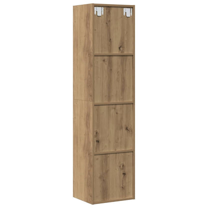 Book Cabinet/TV Cabinet Artisan Oak 36x30x143cm Engineered Wood