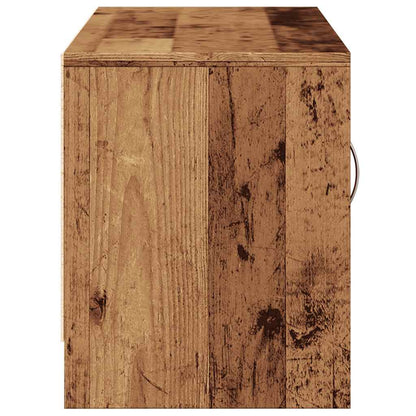 TV Cabinet Old Wood 102x30x37,5 cm Engineered Wood