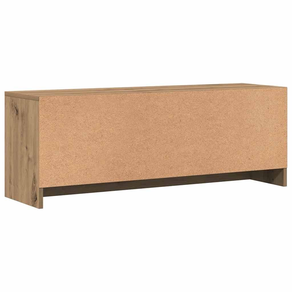 TV Cabinet Artisan Oak 102x30x37,5 cm Engineered Wood