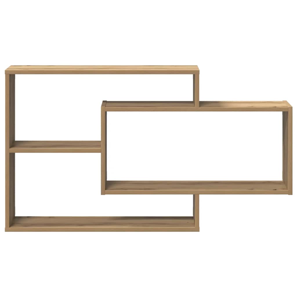 Wall Shelf Artisan Oak 104x20x58.5 cm Engineered Wood
