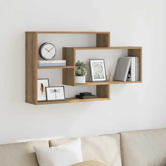 Wall Shelf Artisan Oak 104x20x58.5 cm Engineered Wood