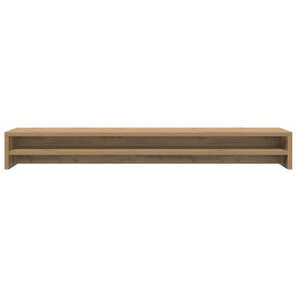 Monitor Stand Artisan Oak 100x24x13 cm Engineered Wood