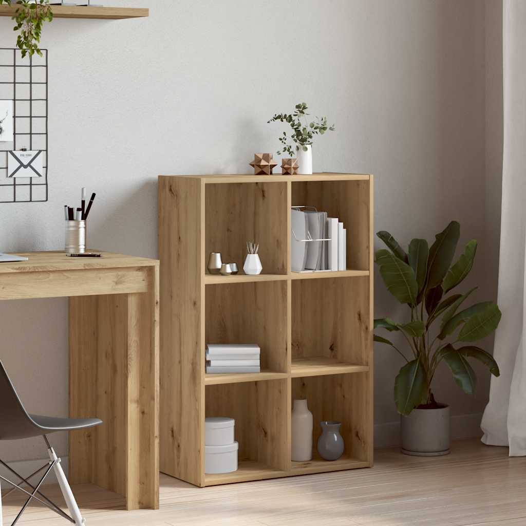 Book Cabinet/Sideboard Artisan Oak 66x30x98 cm Engineered Wood