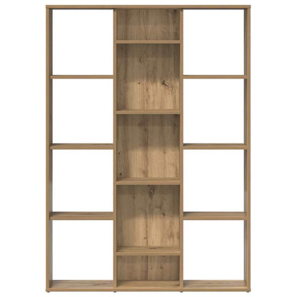 Room Divider/Book Cabinet Artisan Oak 100x24x140 cm Engineered Wood