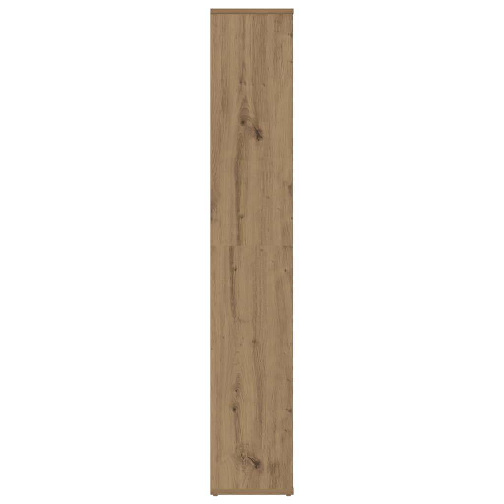 Room Divider/Book Cabinet Artisan Oak 100x24x140 cm Engineered Wood