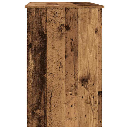 Desk Old Wood 102x50x76 cm Engineered Wood