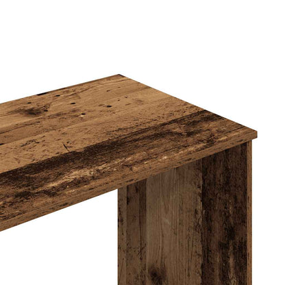Desk Old Wood 102x50x76 cm Engineered Wood