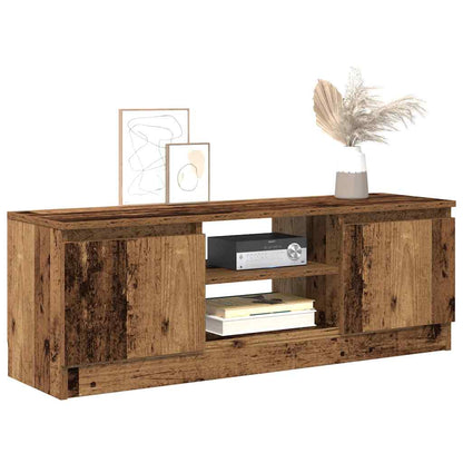 TV Cabinet Old Wood 102x30x36 cm Engineered Wood