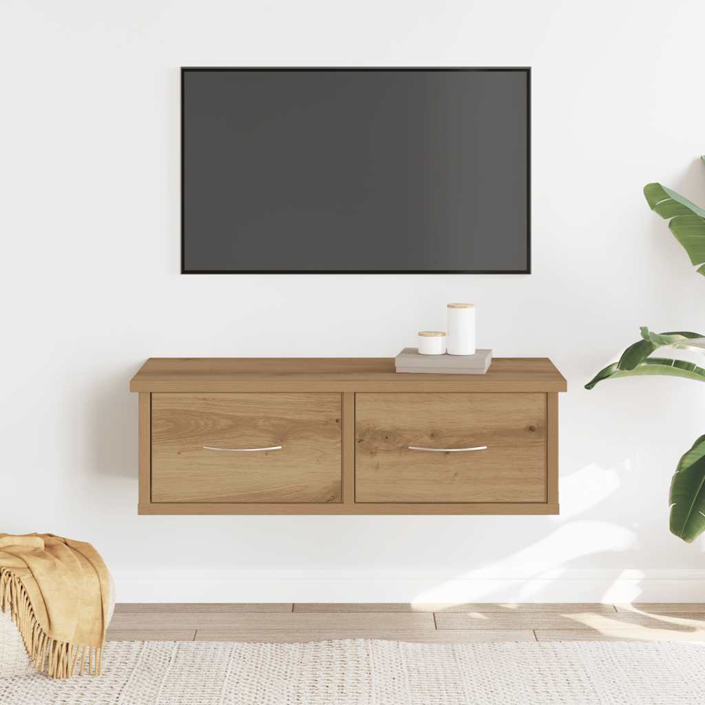 Wall Cabinet Artisan Oak 60x26x18,5 cm Engineered Wood
