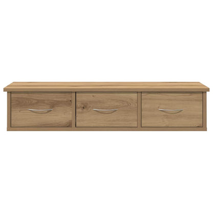 Wall Cabinet Artisian Oak 88x26x18.5 cm Engineered Wood